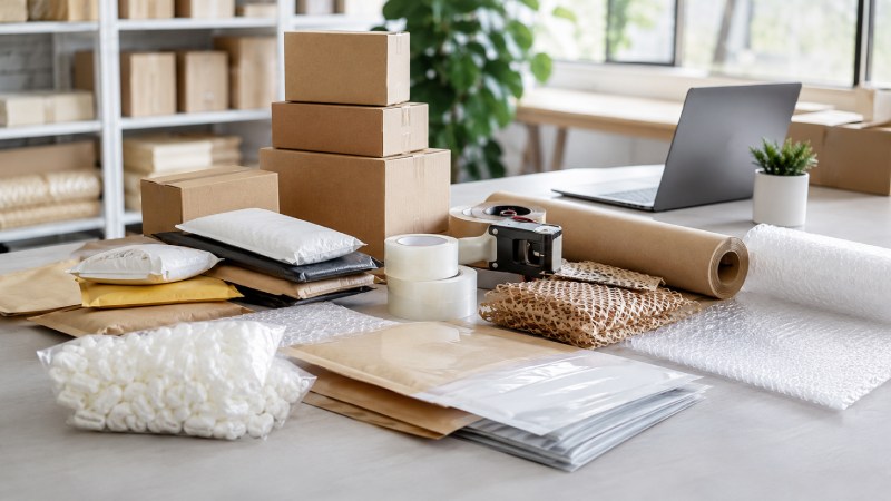 תמונת נושא למאמר אספקת מוצרי אריזה לאתרי E-Commerce